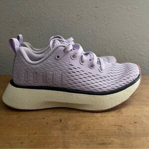 NoBull Journey Trainer Runner Shoes Purple White Men’s Size 3.5 / Women’s Size 5